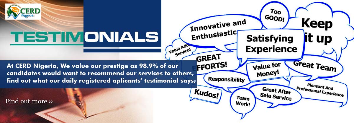 Read testimonials of our JUPEB registered Applicants